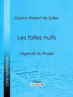 cover image of Les folles nuits
